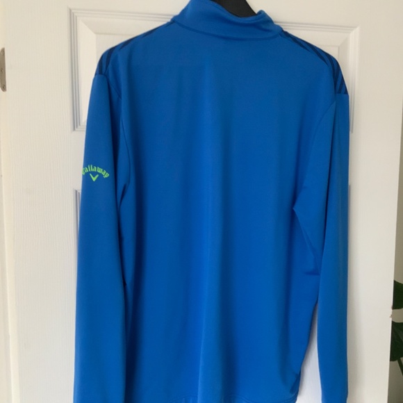 Men’s Callaway Golf 1/4 Zip Polo Size M - Picture 2 of 4